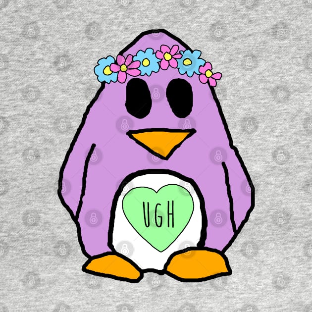 Pastel Penguin by molliekbarbe